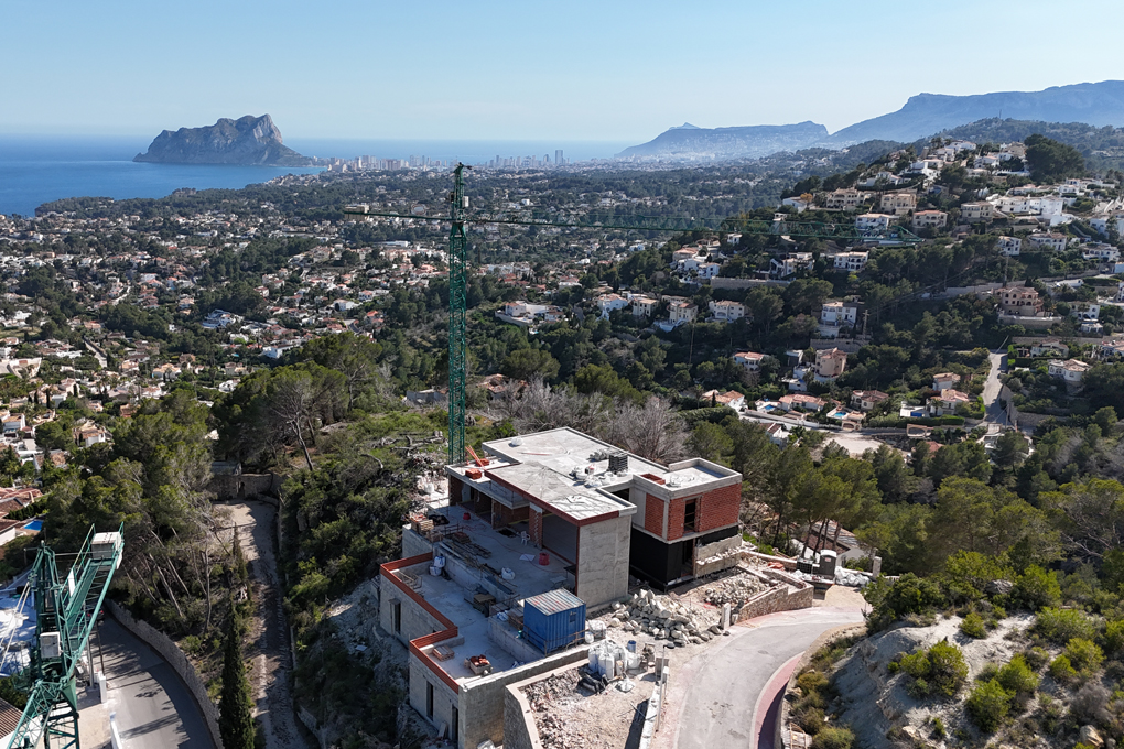 New luxurious and timeless villa in Moraira