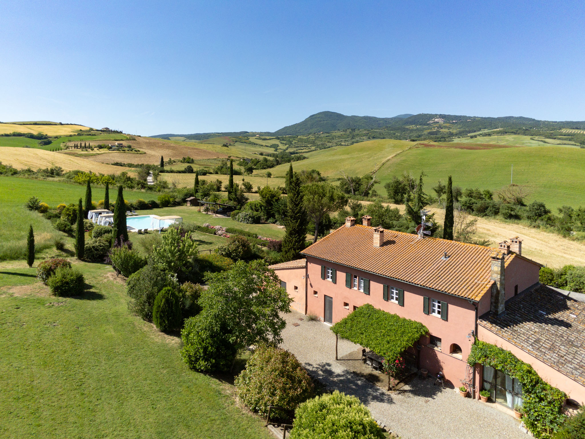 Affascinante proprieta' in Val d'Orcia