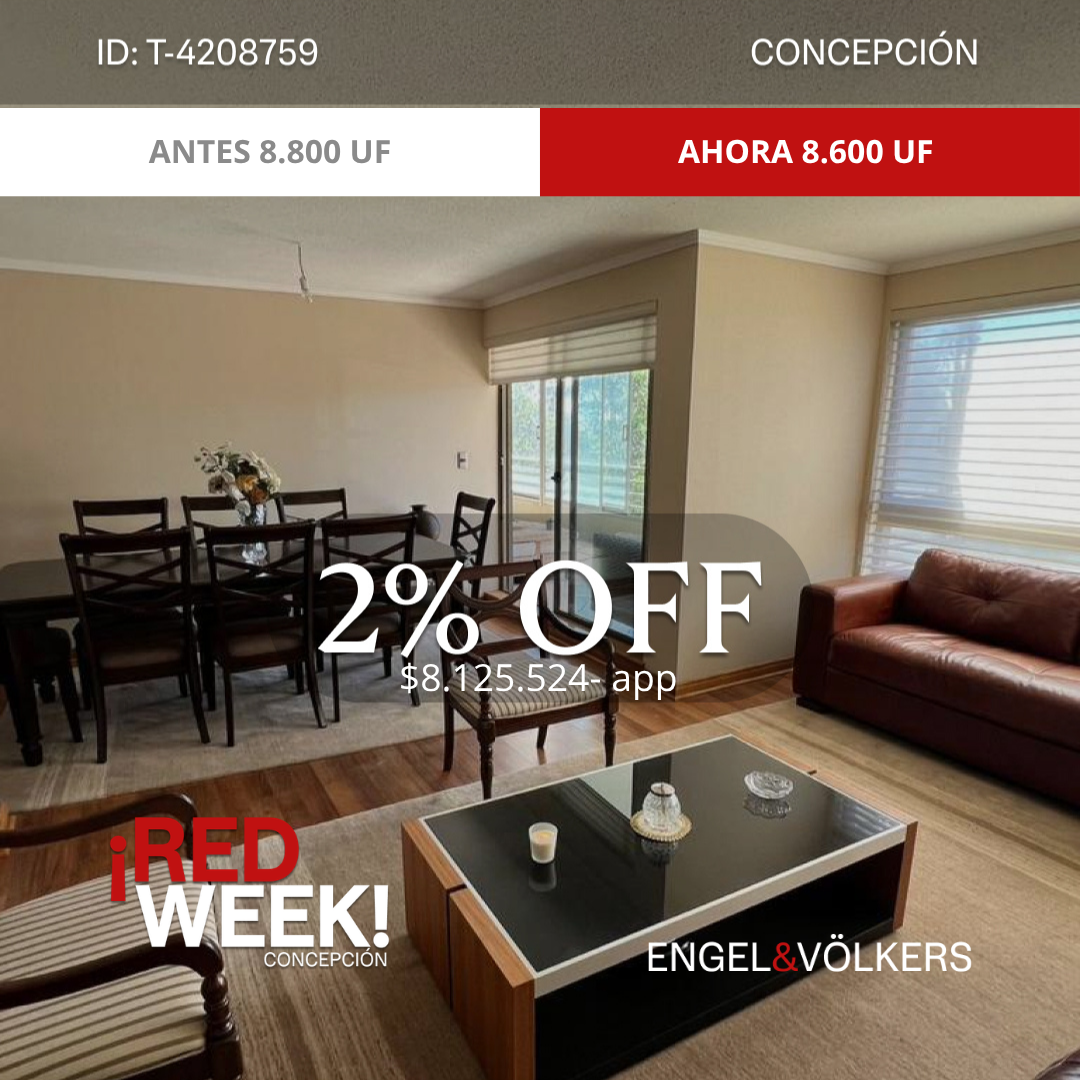 Departamento en venta con hermosa vista