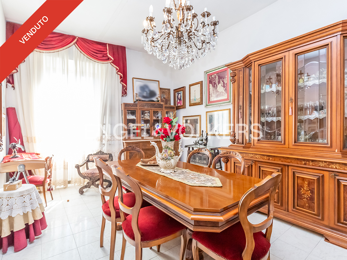 Bright three-room apartment in the heart of Pigneto