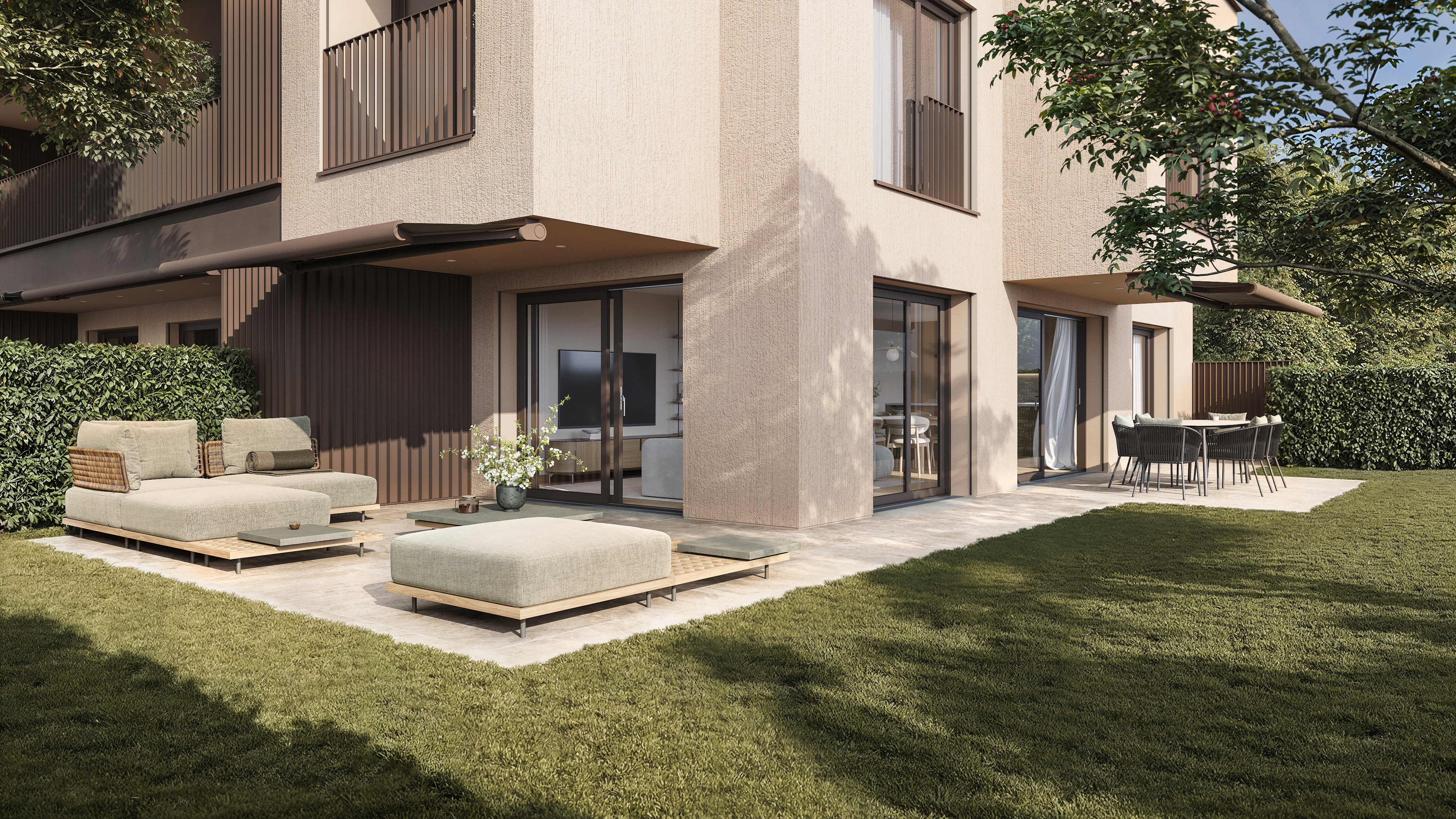 Neubau N°10: 4.5 Zimmer Maisonette Garten Wohnung