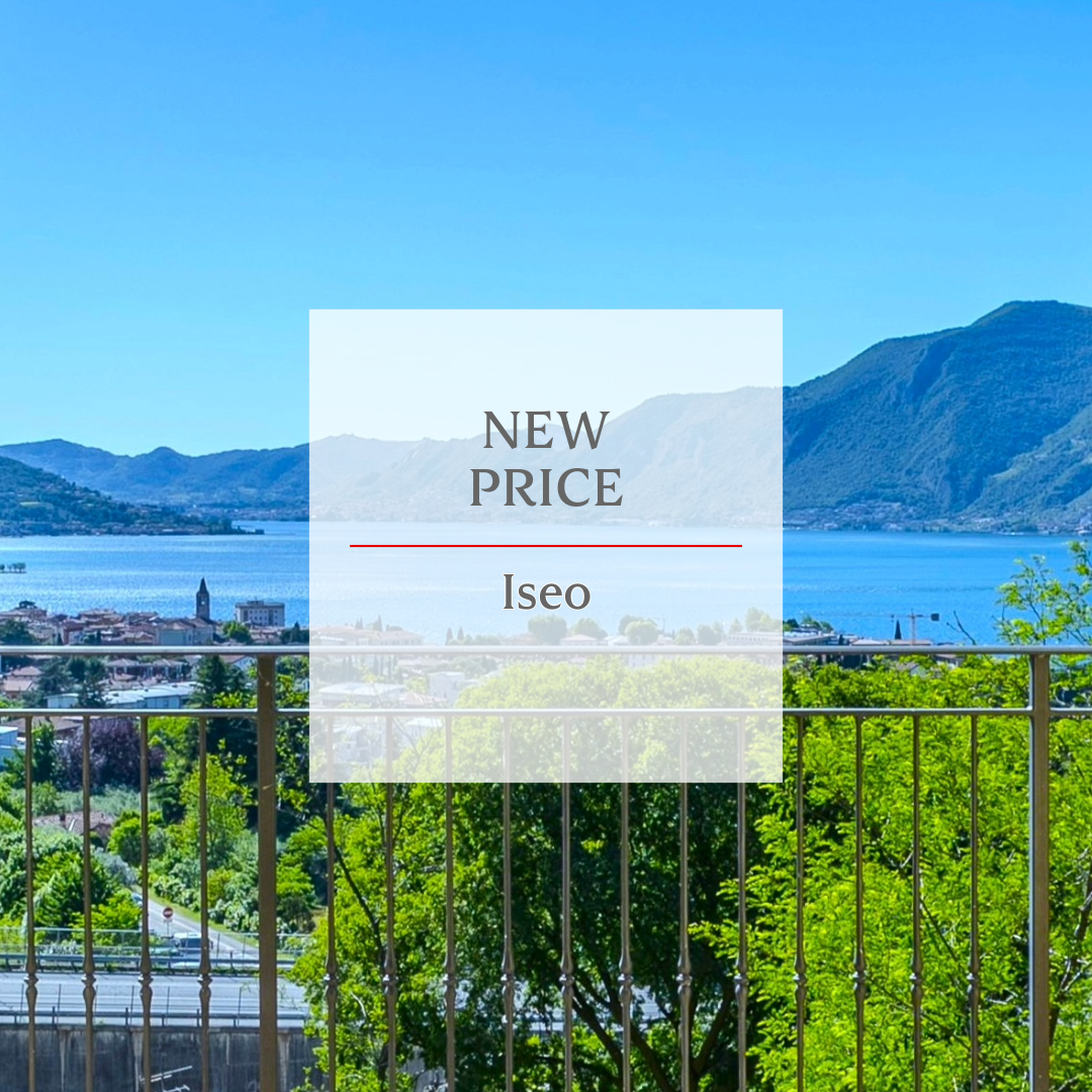 Elegant property with panoramic lake view in Iseo