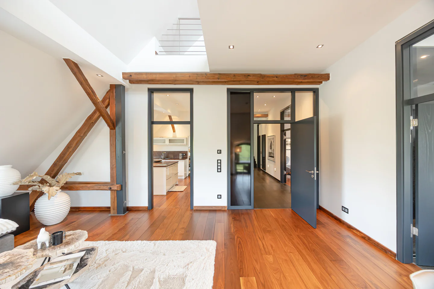 Hochwertige Maisonette-Wohnung auf ländlichem Anwesen in den Rieselfeldern - Photo 4