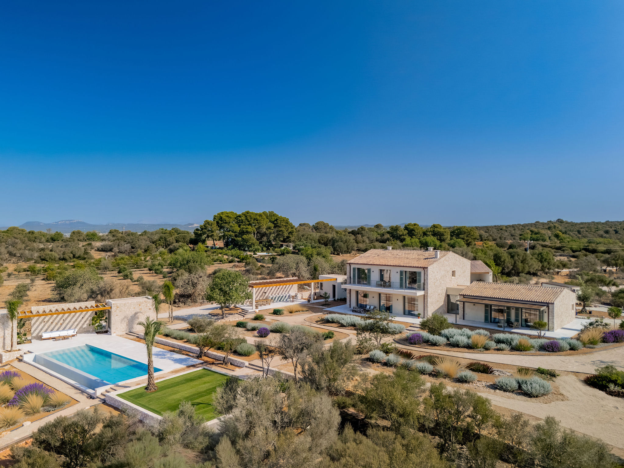 Traumhafte Finca mit Meerblick bis nach Cabrera [KI-modifiziert]