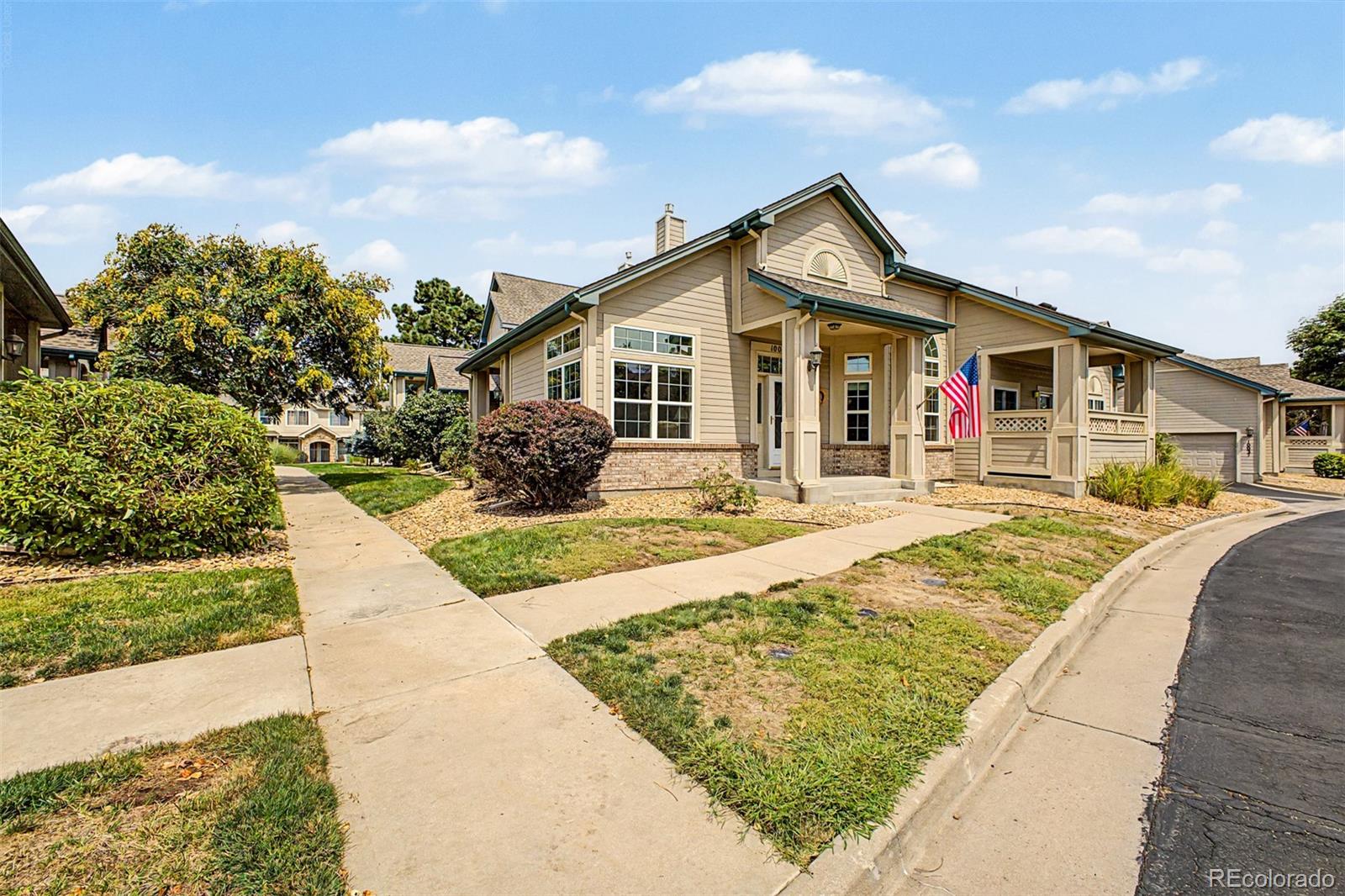 Denver Townhome with Two Patios and Basement Potential