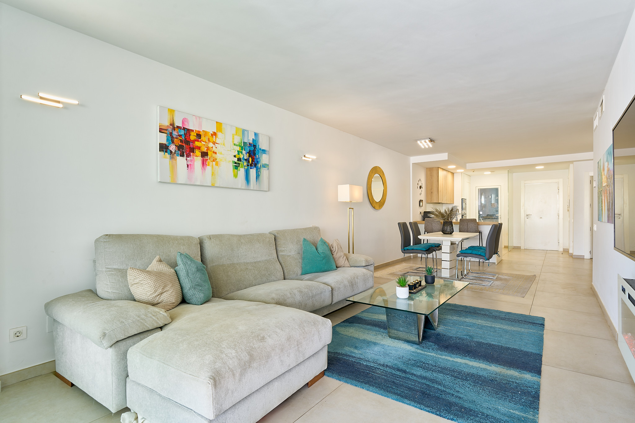 Apartamento de 2 dormitorios a 5 minutos a pie de la playa