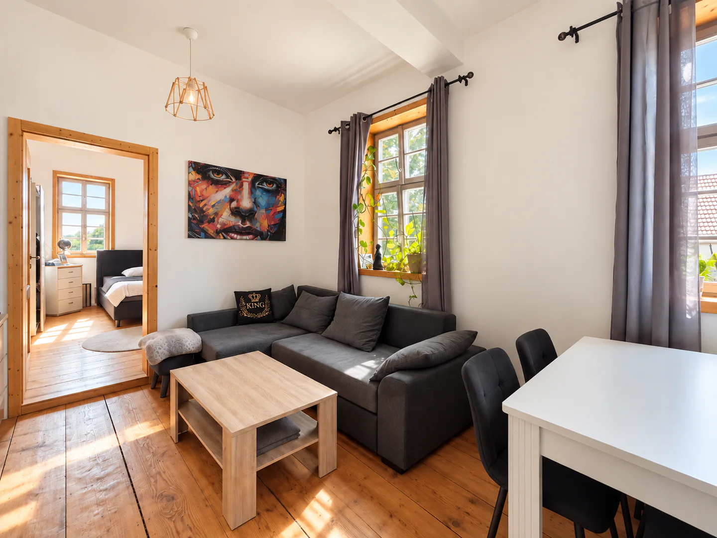 Stilvoll & gemütlich – 2,5-Zimmer-Wohnung in Kirchhain - Photo 1