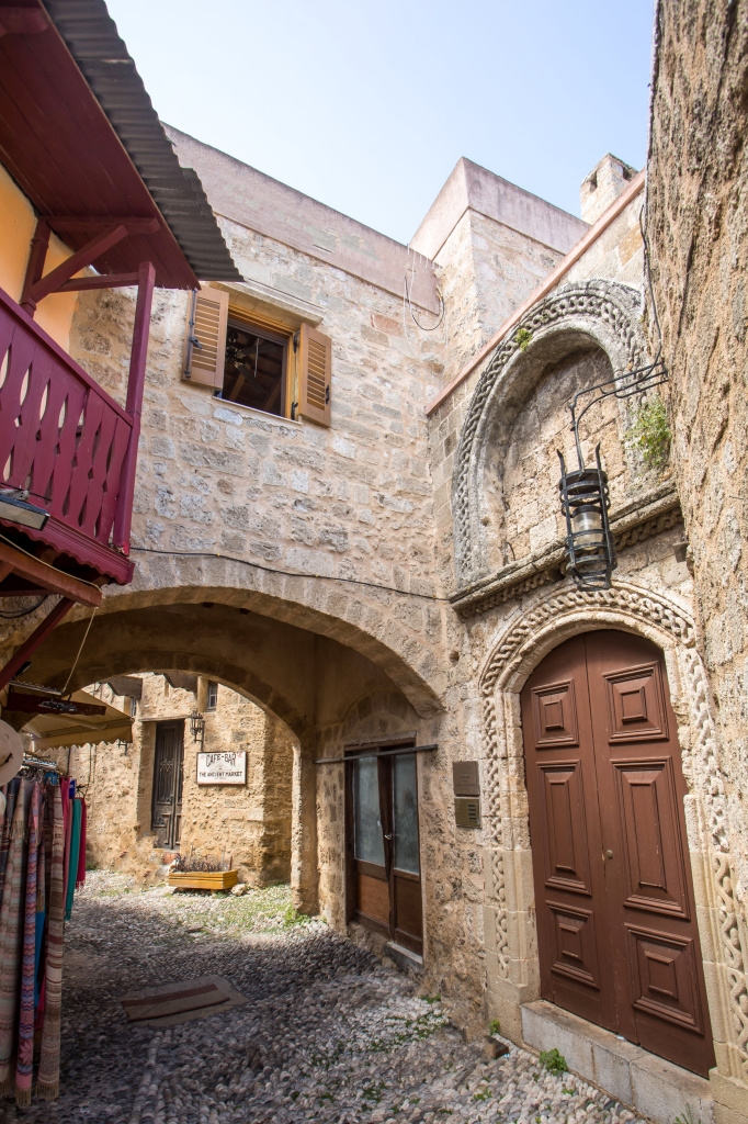 Two storey detached home in the medieval town of Rhodes