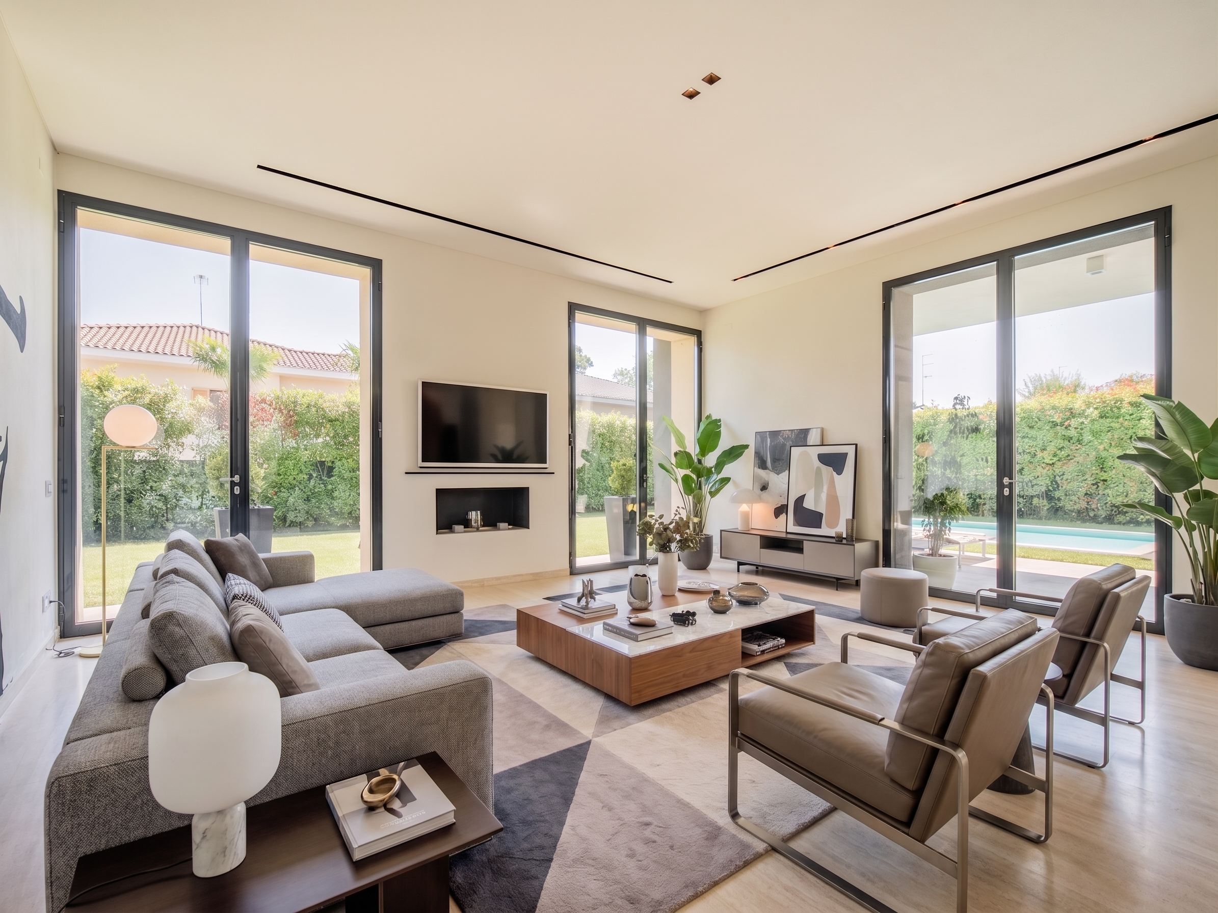 Contemporary architecture and exclusive comfort