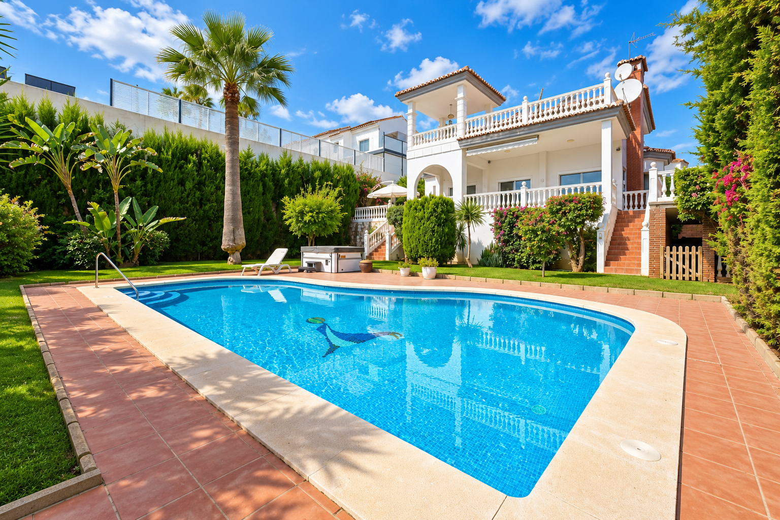 Classic-style villa with panoramic sea views in La Cala de Mijas