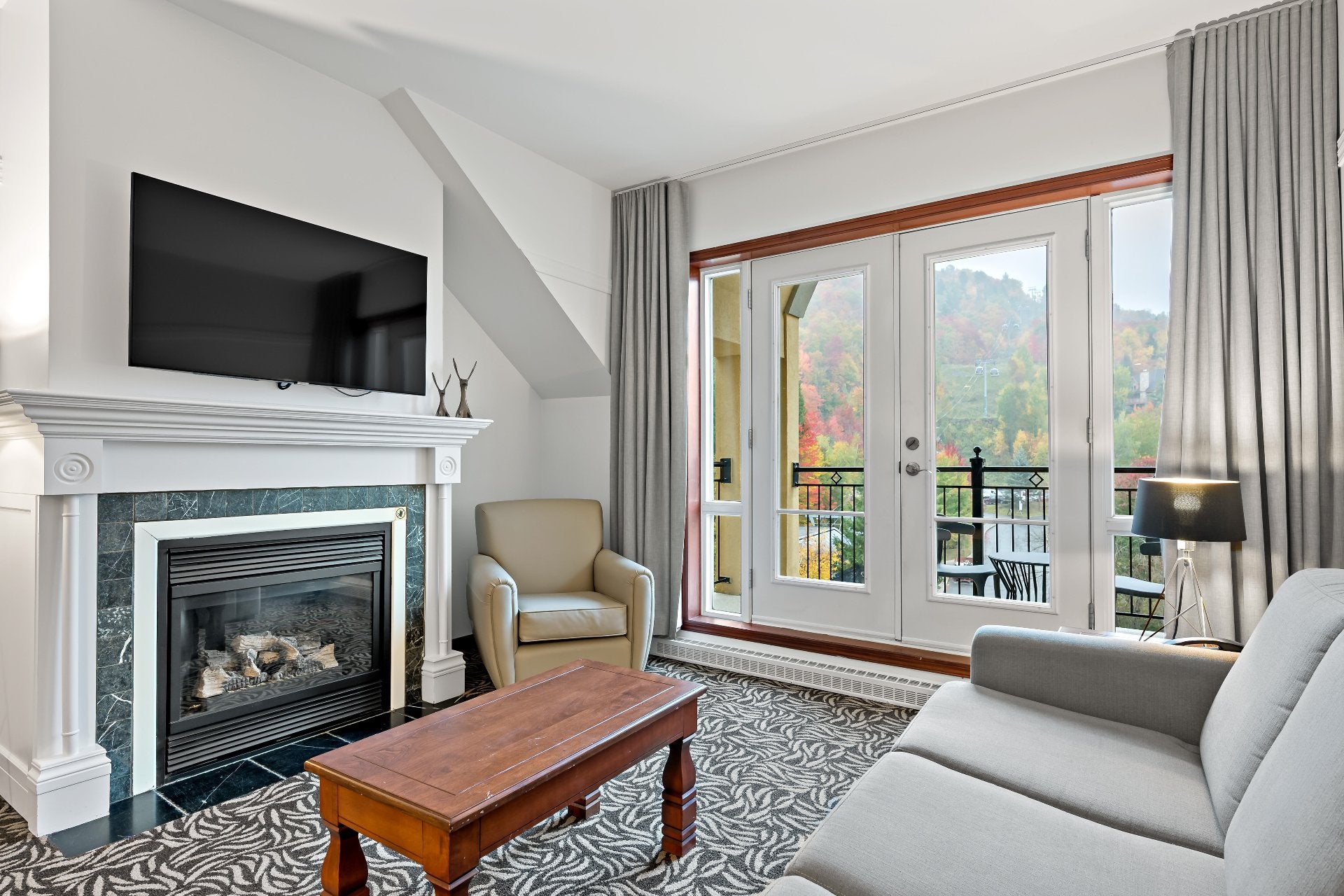 An ideal mountain retreat