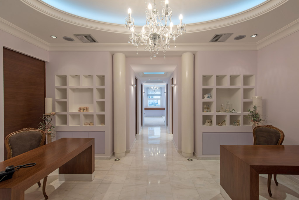 A second-floor apartment in Ermou Street