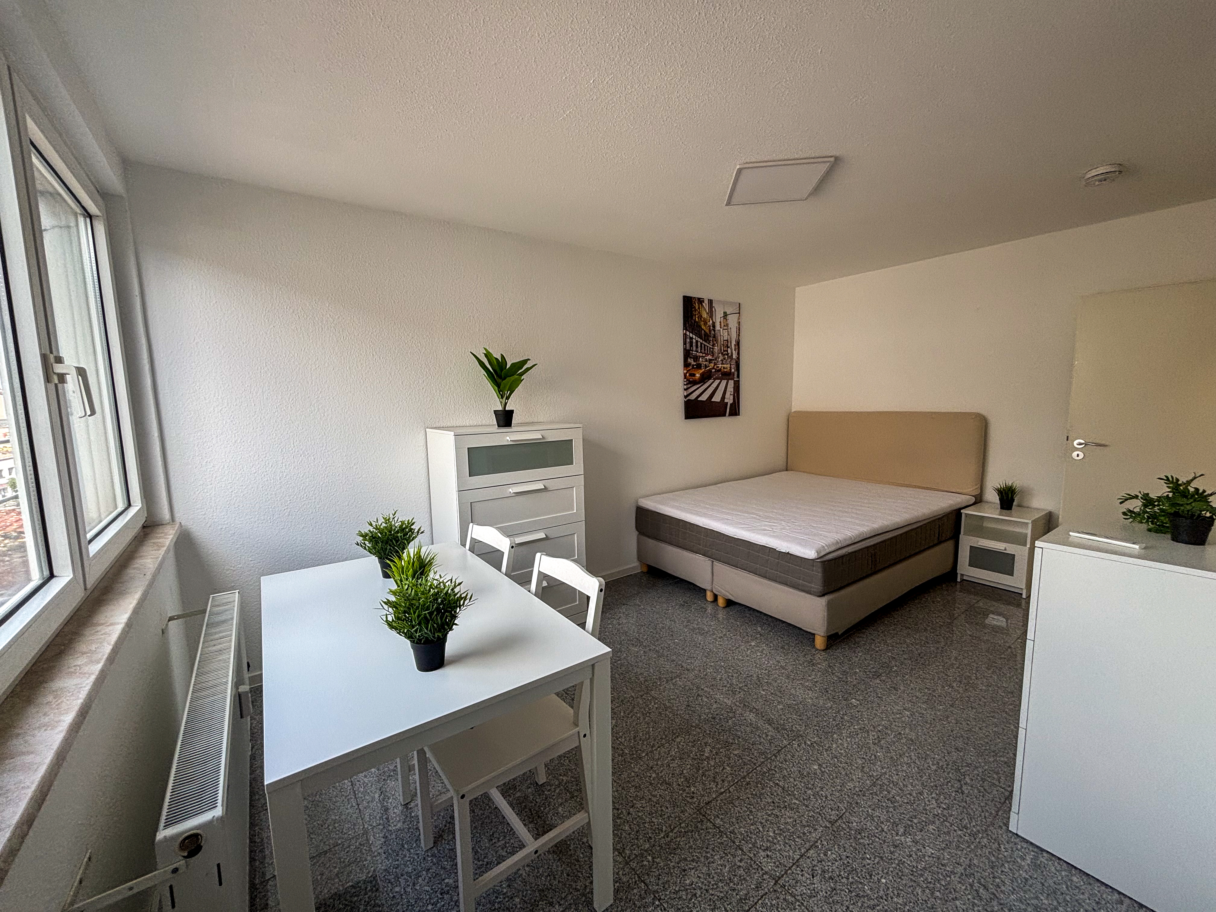 Renovierte 1-Zimmer-Wohnung mit Tiefgaragenstellplatz – zentral in Mainz