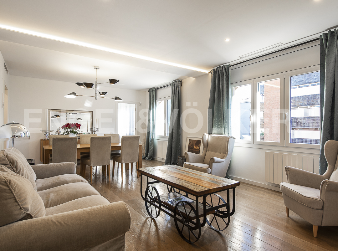 Elegante piso de 5 dormitorios en Sarrià-Barcelona