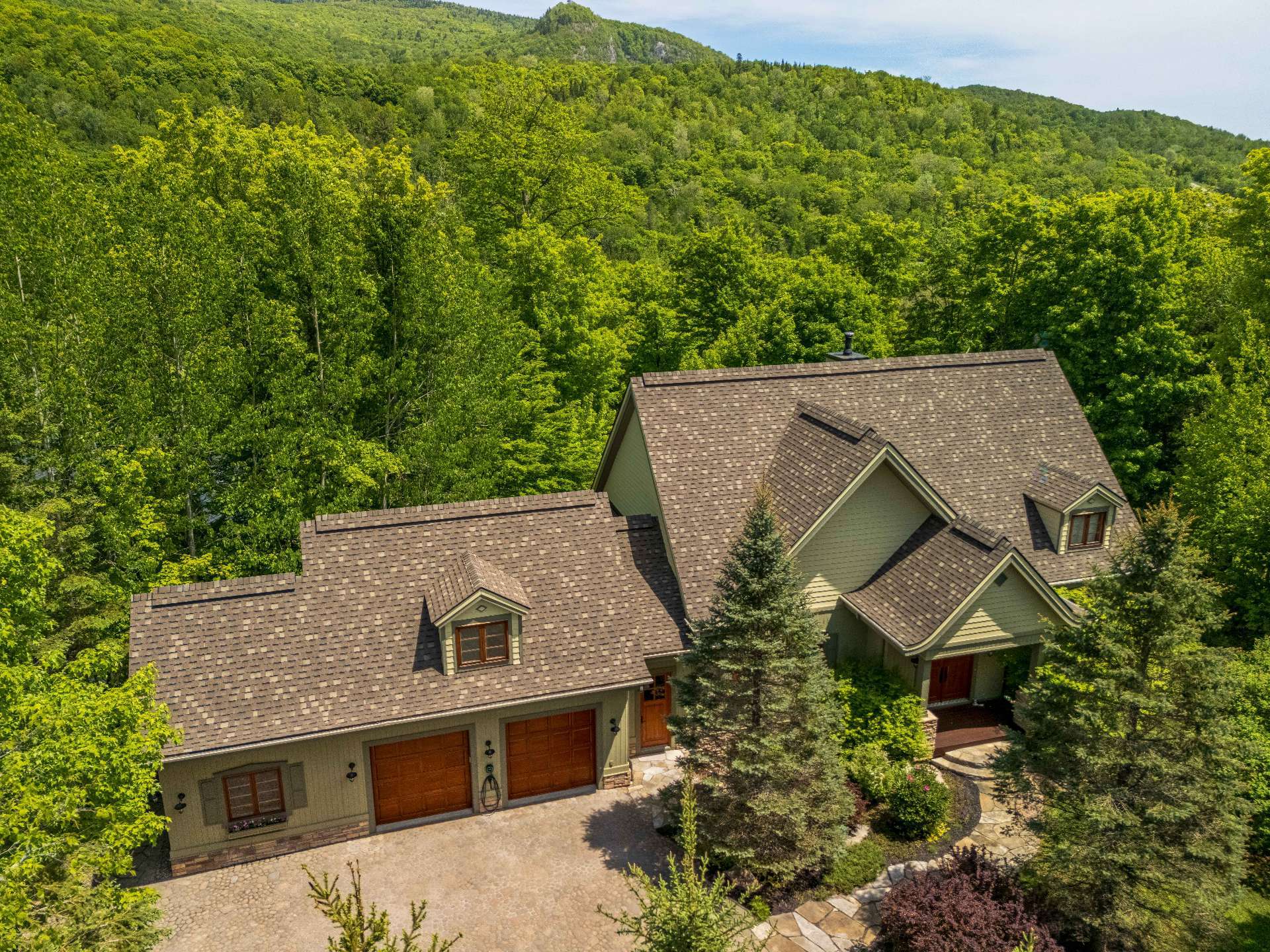 At the end of a quiet street sits this exceptional property