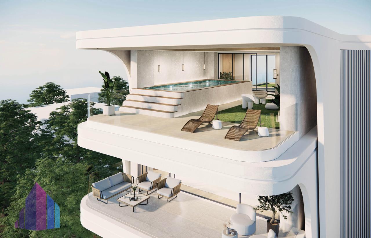 Exceptional newly build penthouse with sea view