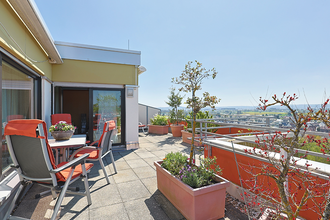 Wohnen über den Dächern – großzügiges Penthouse mit traumhaftem Fernblick