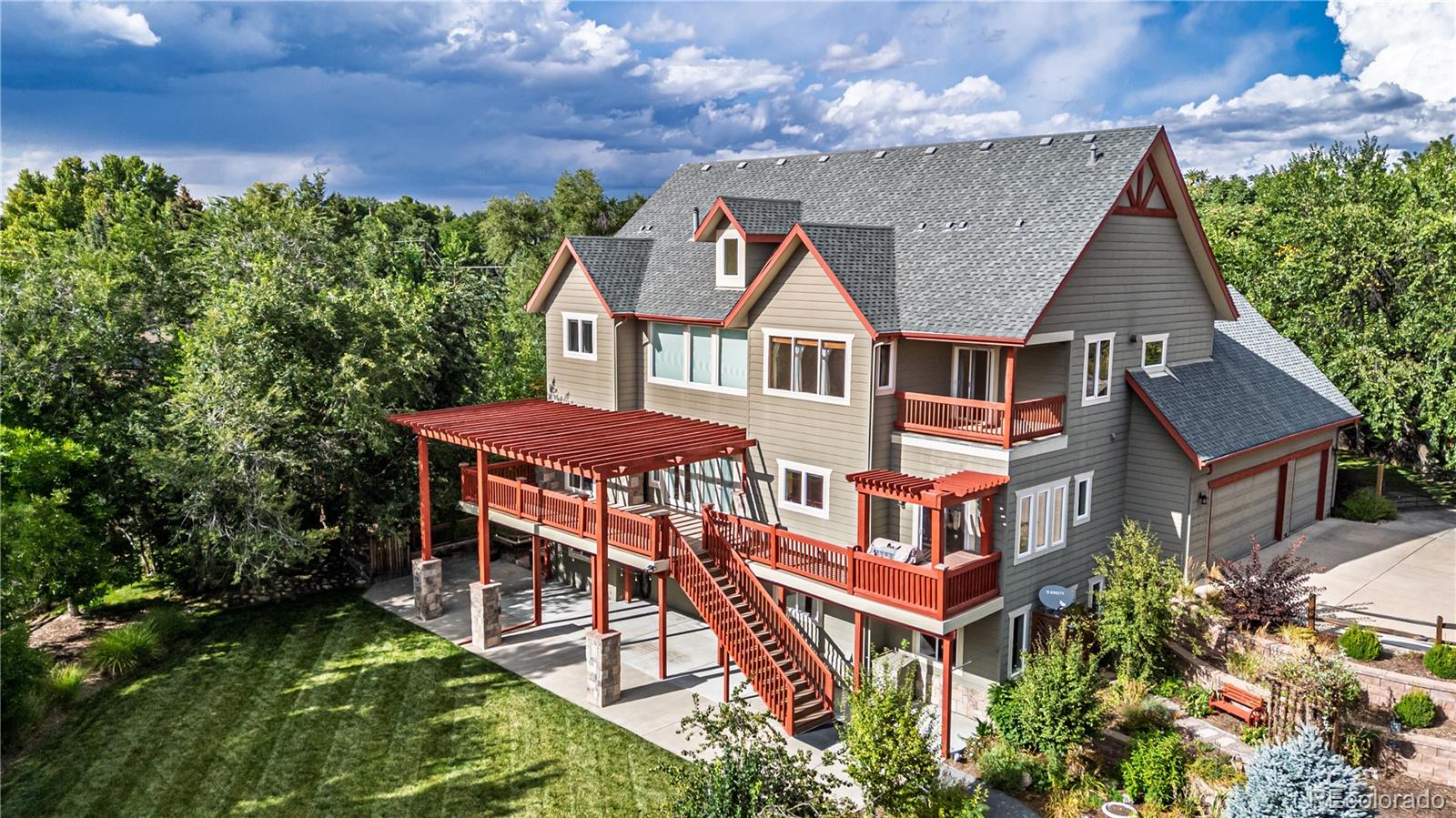 Exquisite Flag Lot Estate with Endless Luxury