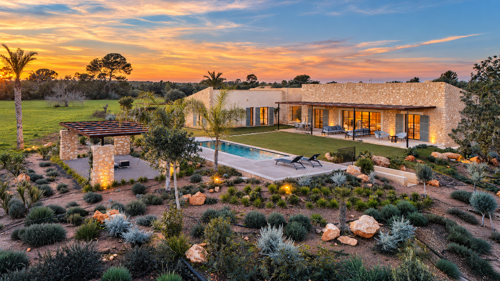 Exclusive finca with pool and large grounds