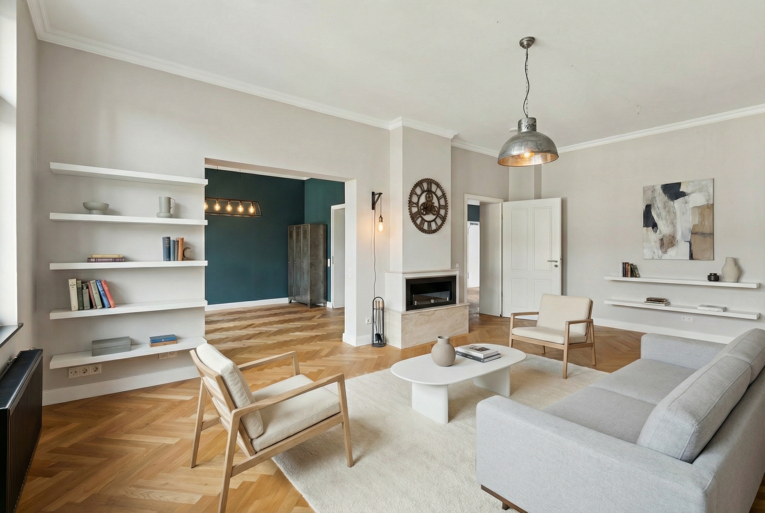 Stylish living — historic building in prime location [AI-modified]