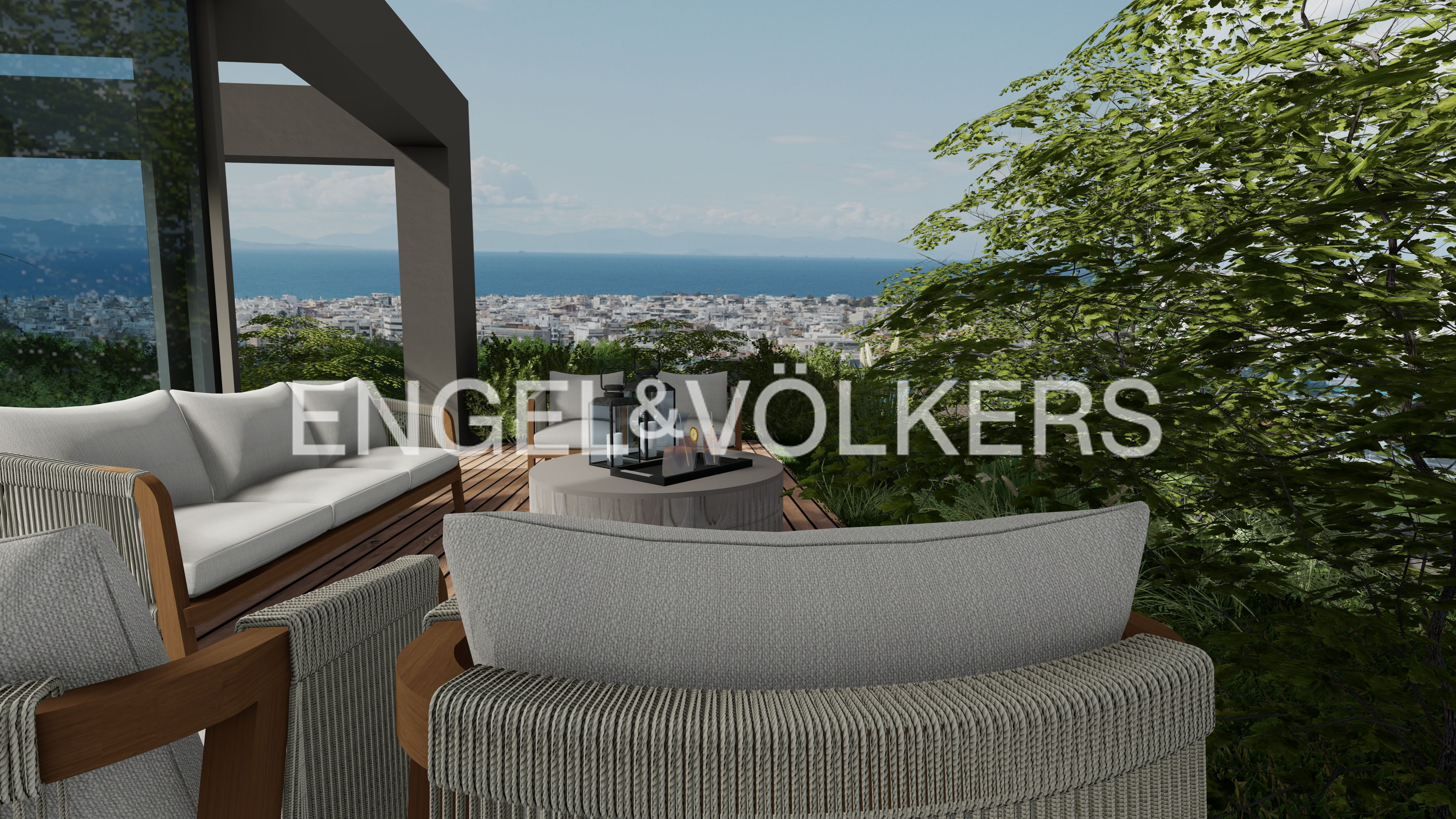 The Panoramic Penthouse in Glyfada