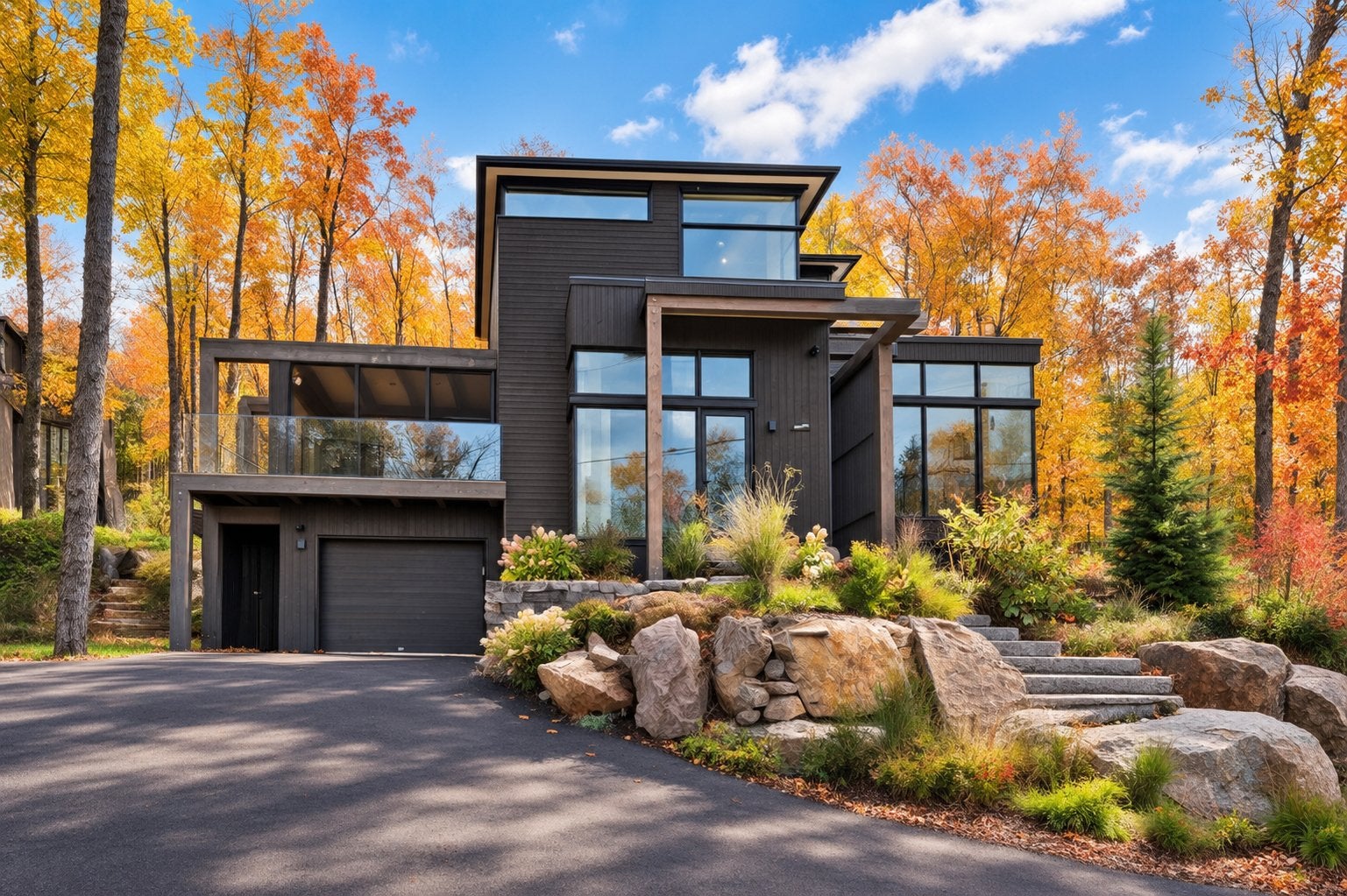 Distinctive Embois home: comfort meets craftsmanship.