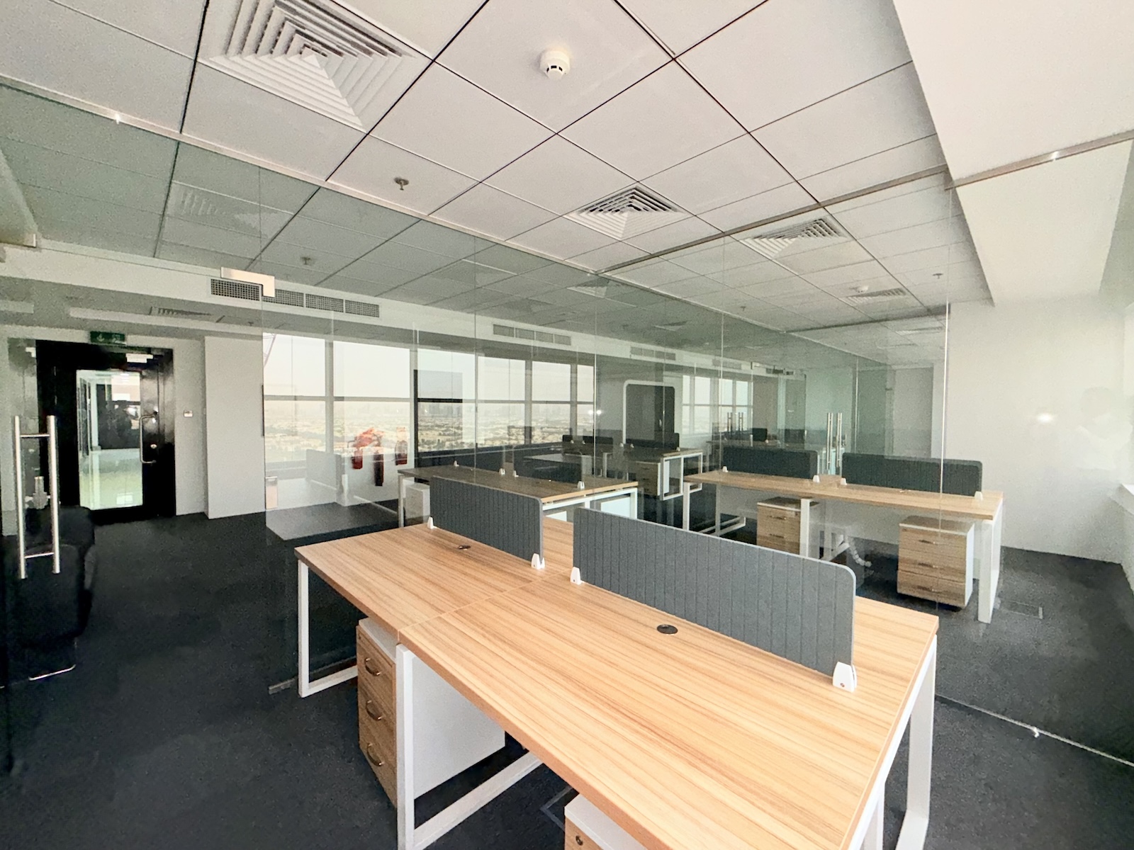Modern Partitioned Office | Furnished | High Floor