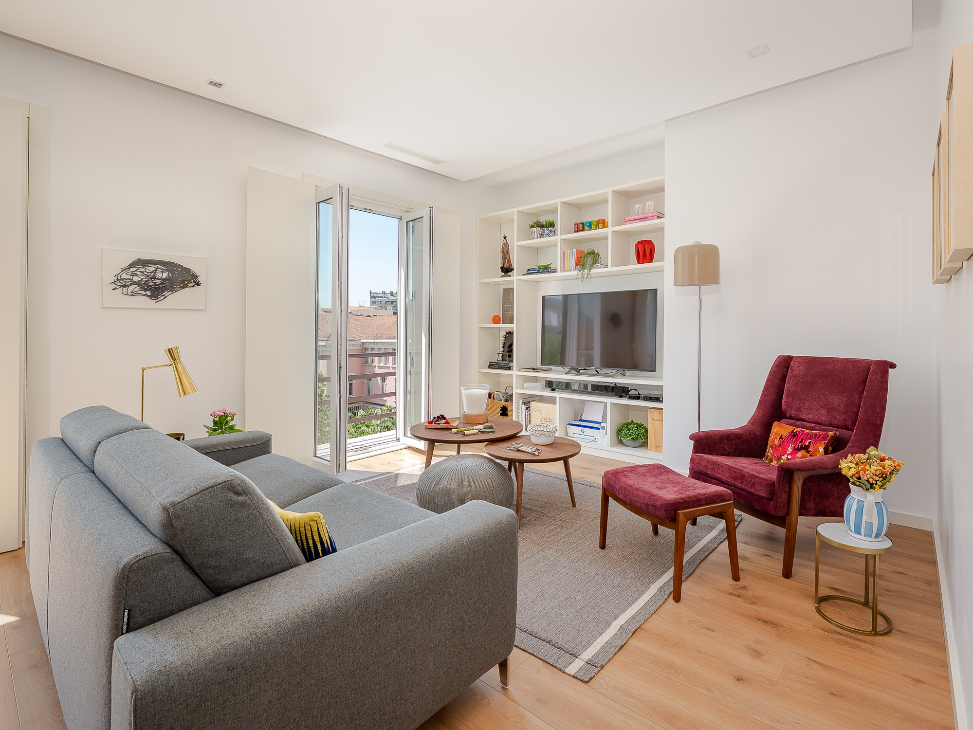 Hervorragende 3-Zimmer-Wohnung am Parque Eduardo VII