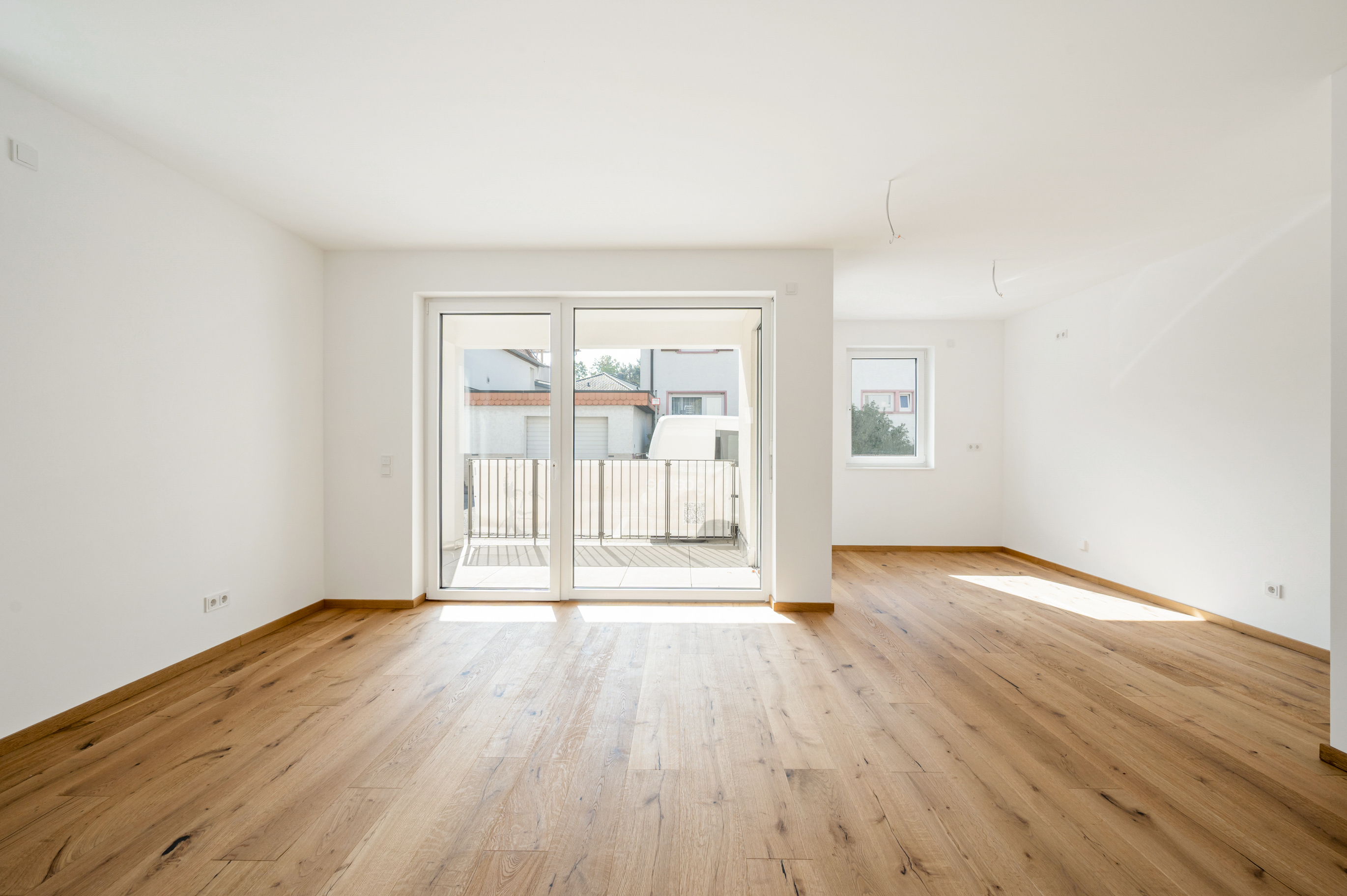 Wohnkomfort auf einer Ebene – Neubau 3-Zimmer-Erdgeschosswohnung mit Balkon!