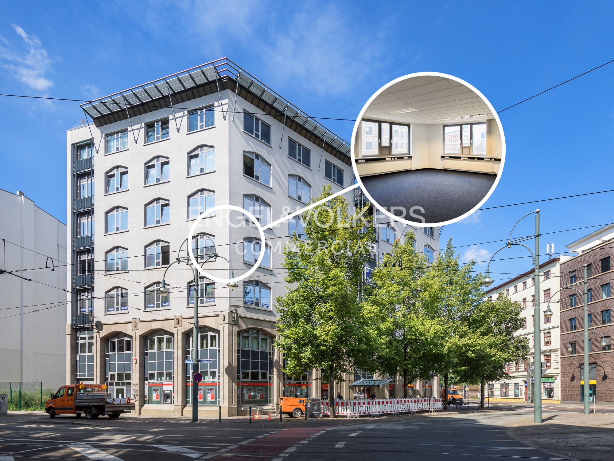 Helle Gewerbeeinheit direkt am Hasselbachplatz