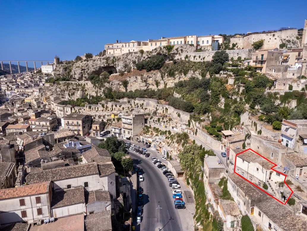 A location with views of Modica