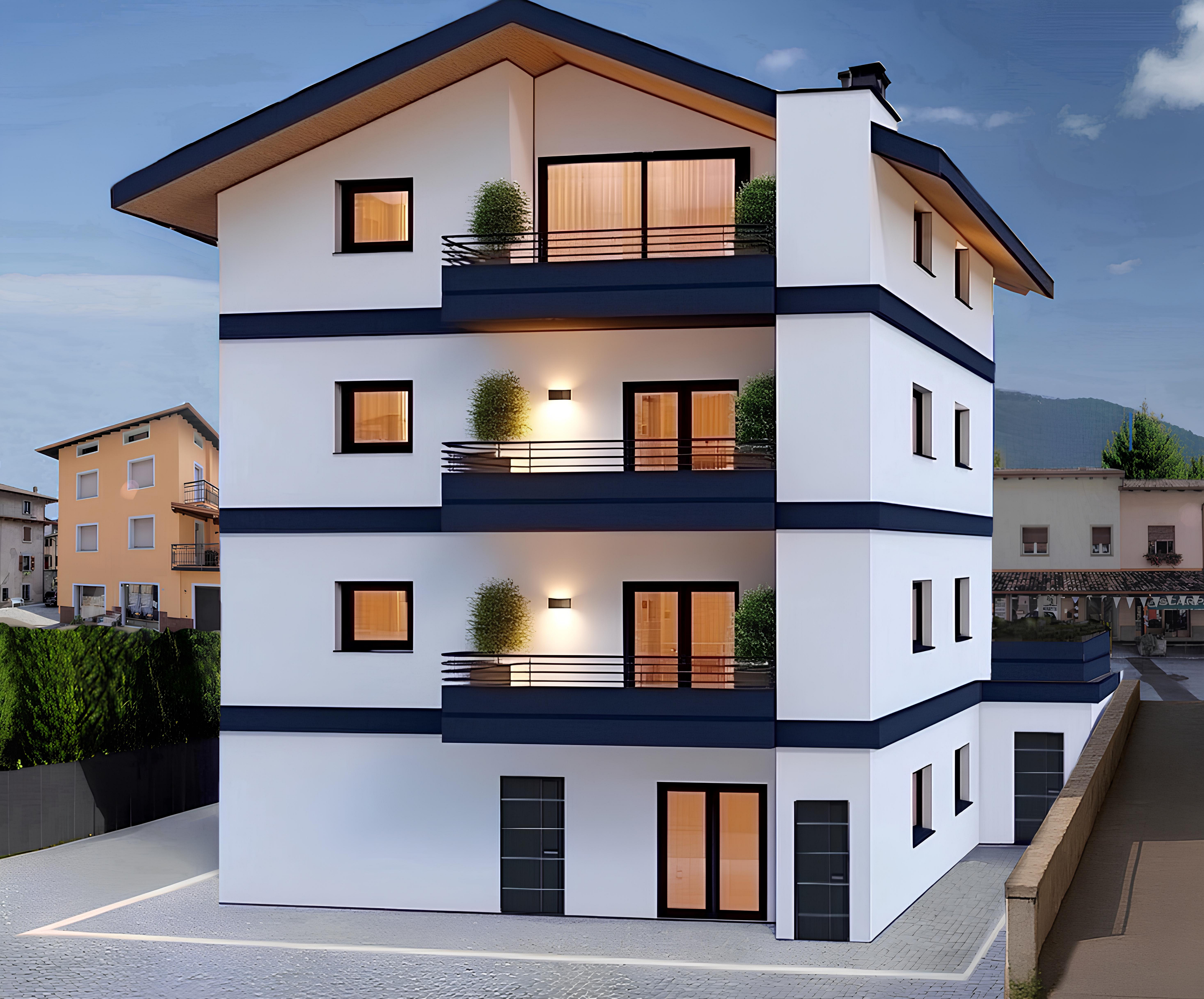 Elegante Appartamento Mansardato di Nuova Realizzazione Vicino al Lago d'Idro