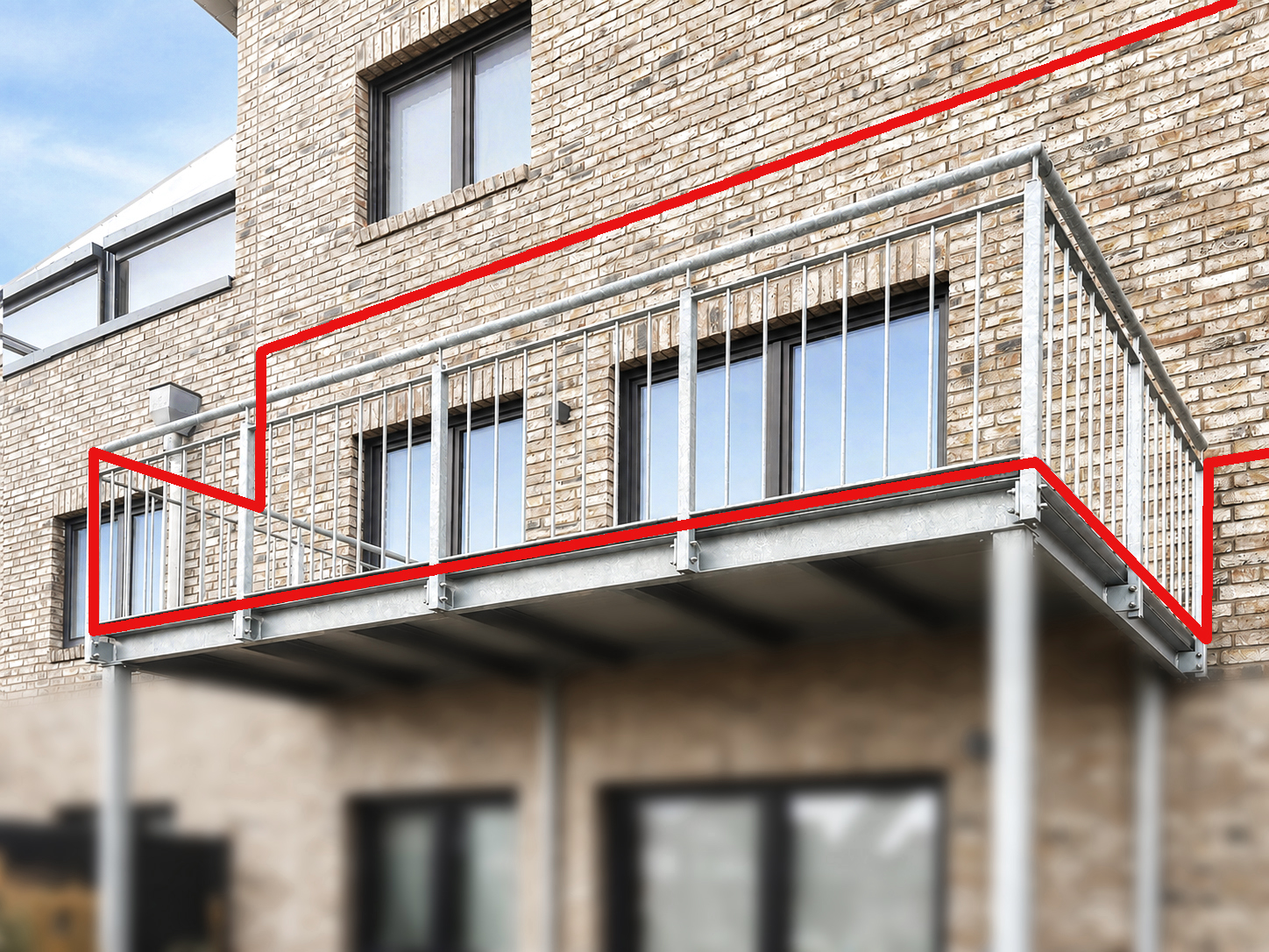Zur Miete | Zwei Zimmer | Balkon | Aufzug