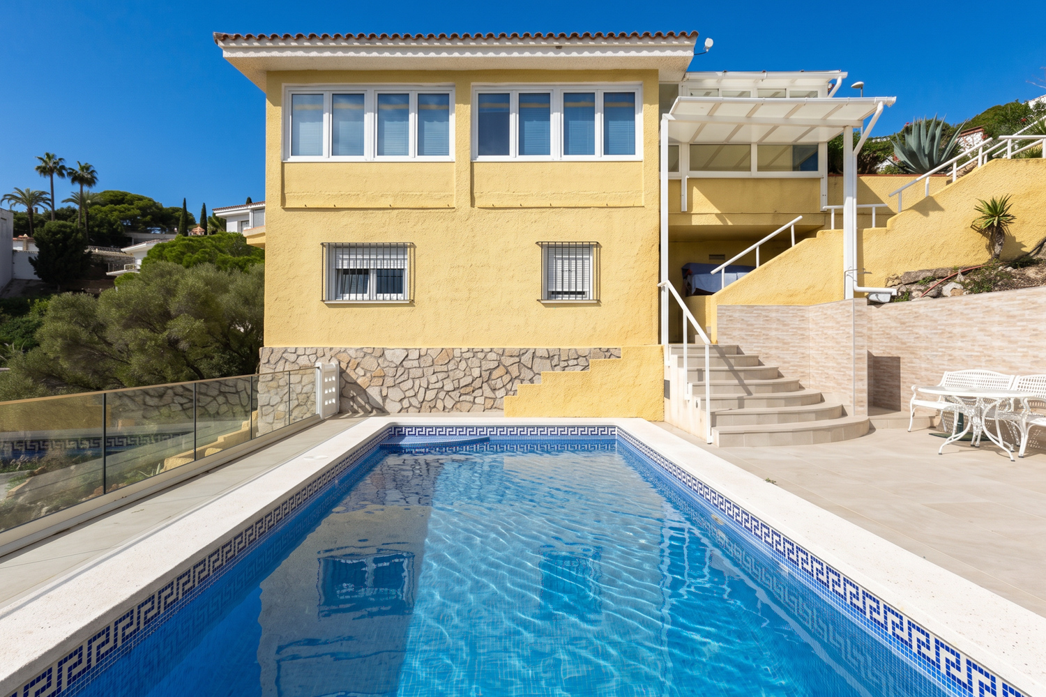 Spectacular villa with pool and panoramic views of Peñíscola Castle