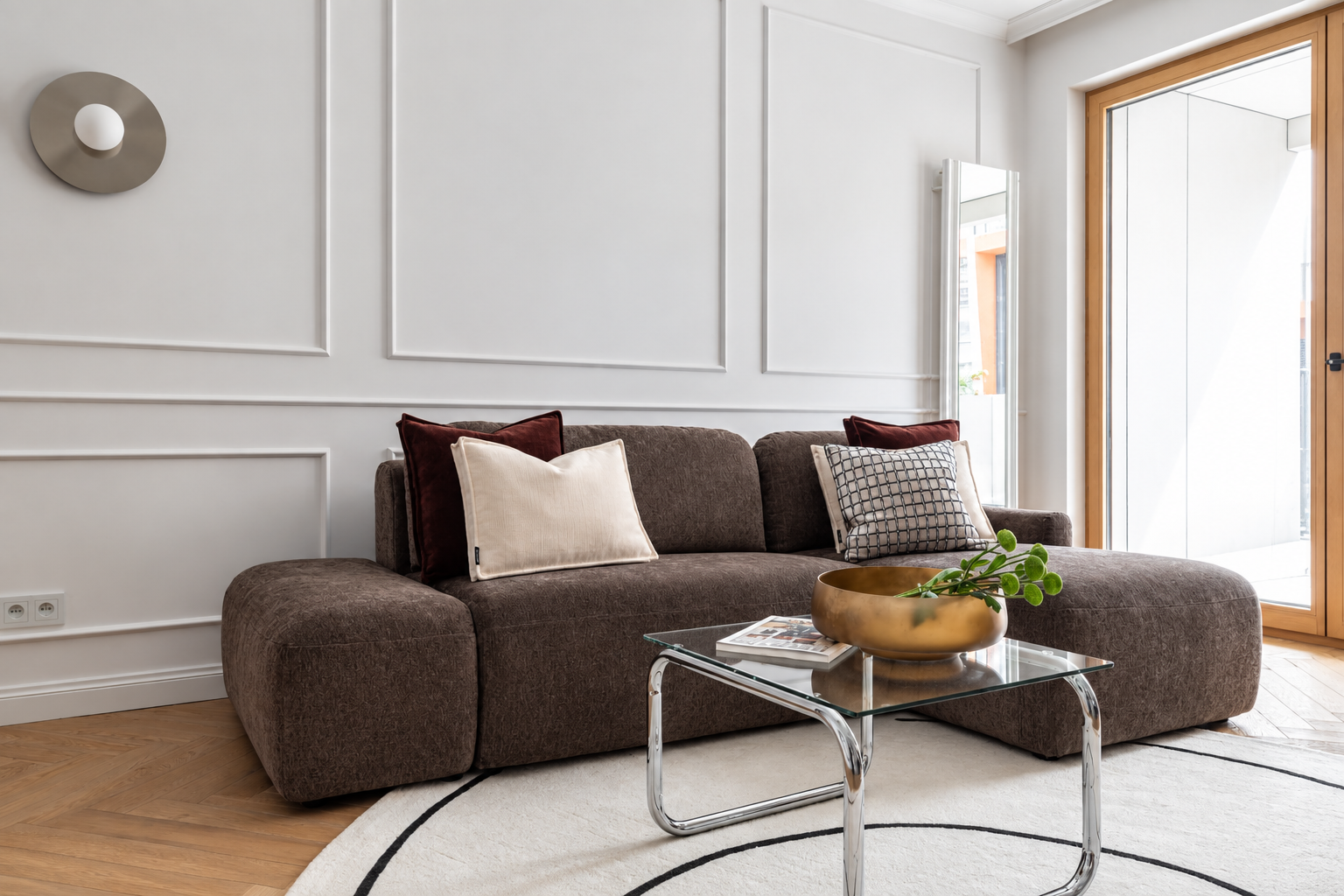 Exclusive 47 m² Apartment with 27 m² Terrace | Towarowa Square, Rondo Daszyńskiego [AI-modified]