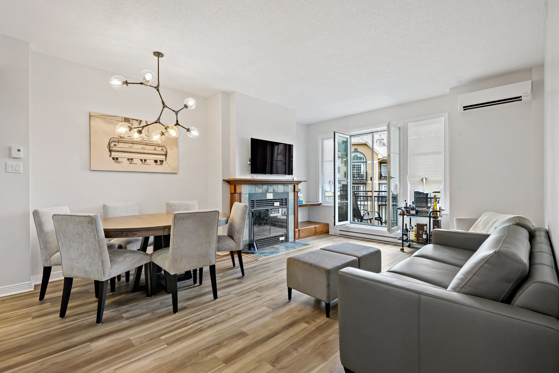 2 bedroom split-unit in the Tremblant Resort