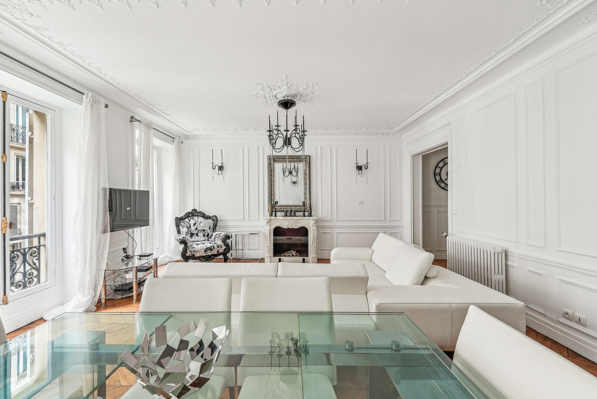 2 bedrooms + 1 office apartment - Saint Philippe du Roule