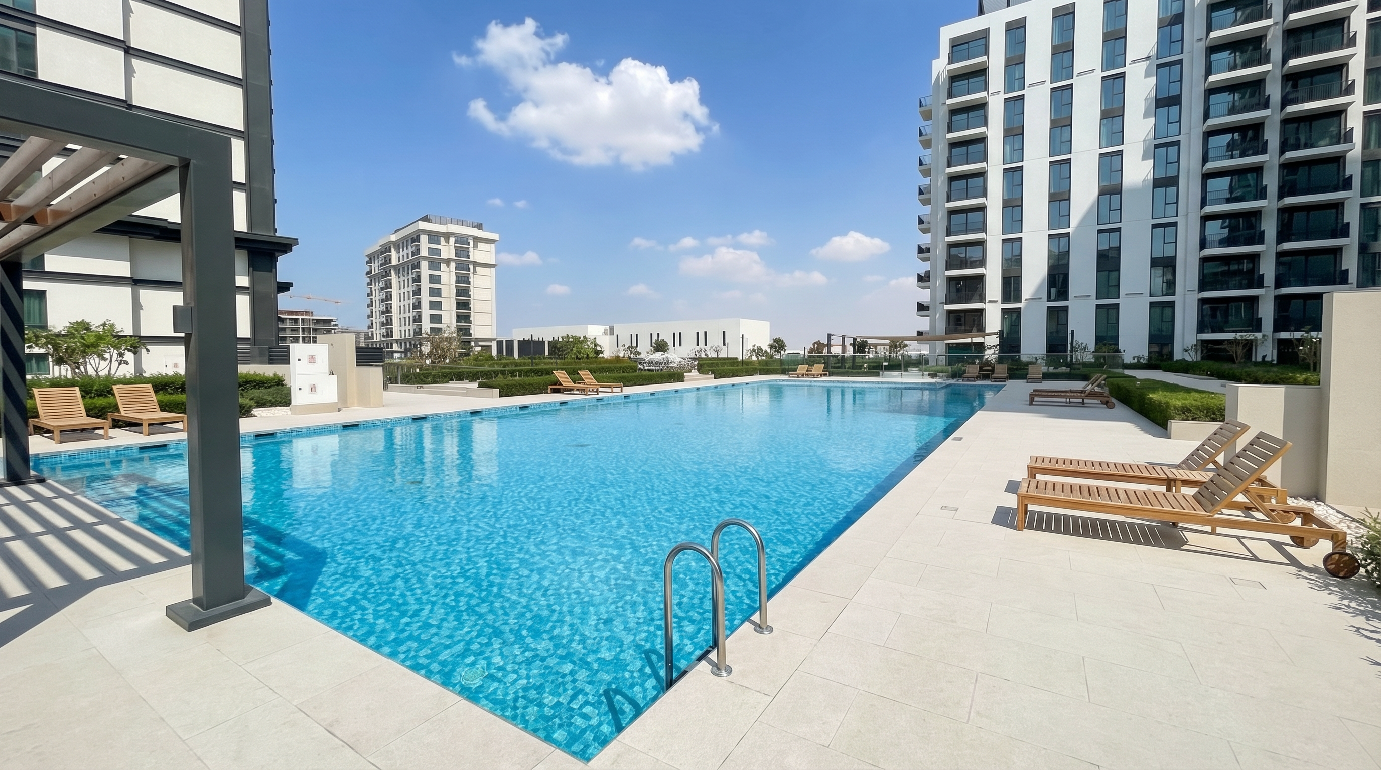 Oversized Terrace | Pool & Park Views | Vacant Now