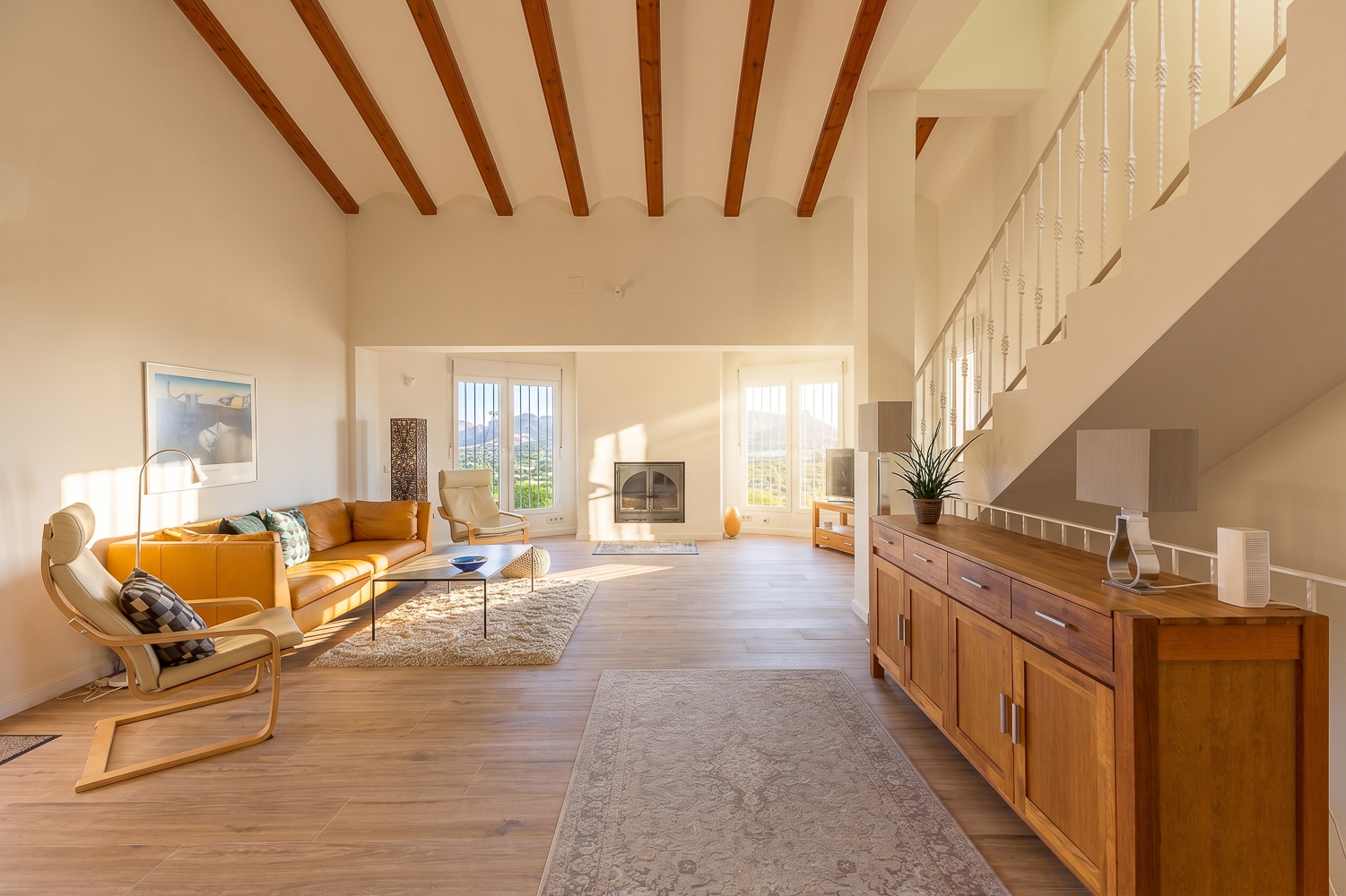 Exclusive Scandinavian-style villa, minimalist and elegant.