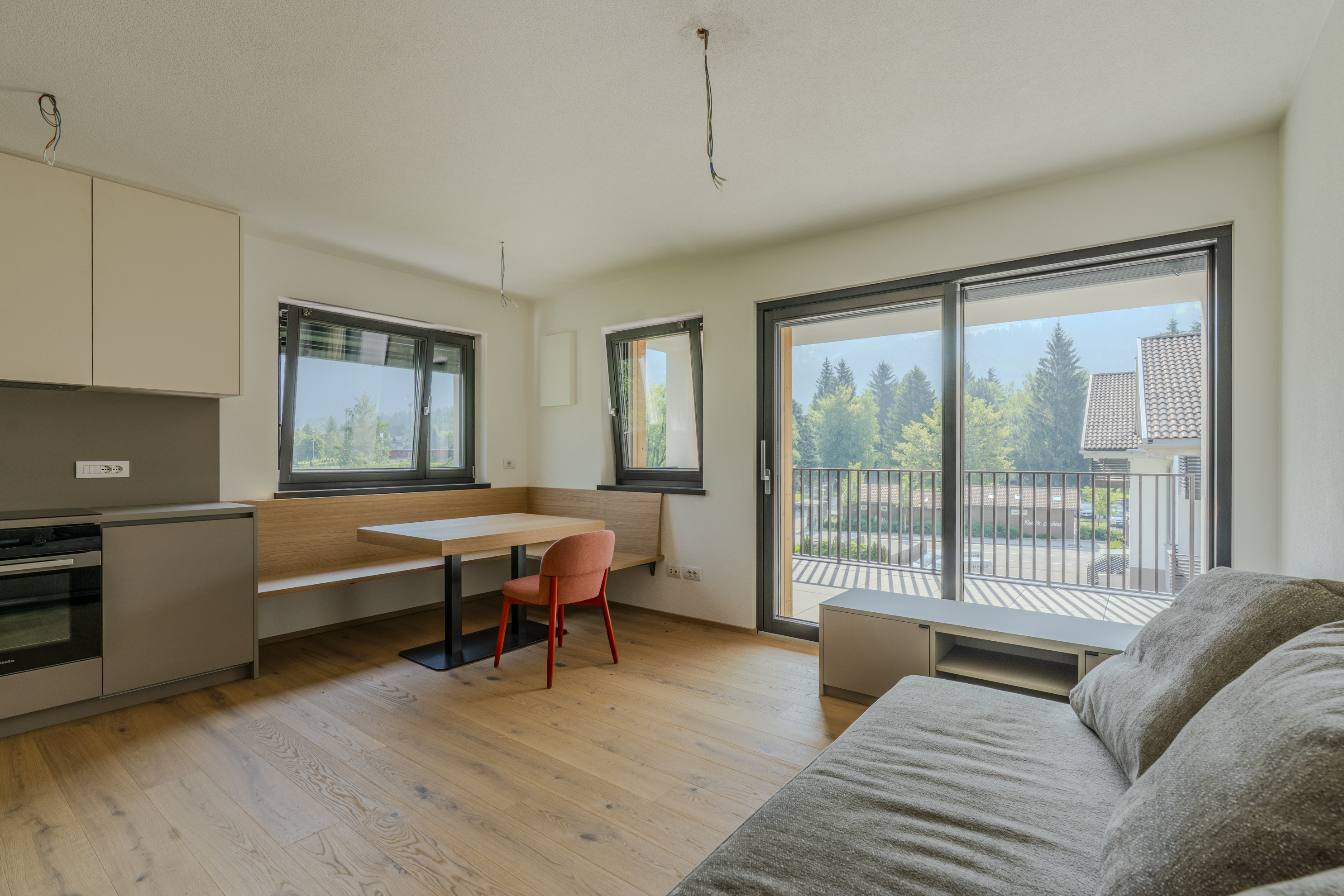 Modern two-room holiday apartment last floor