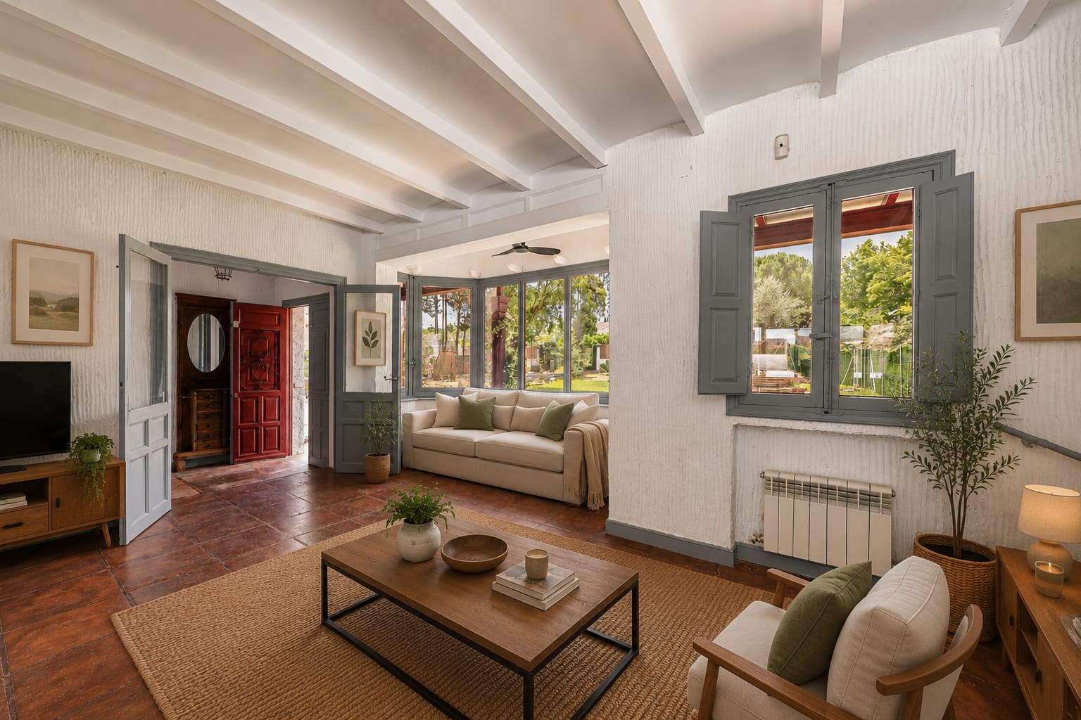 Chalet independiente con jardín, parking y zonas de ocio al aire libre