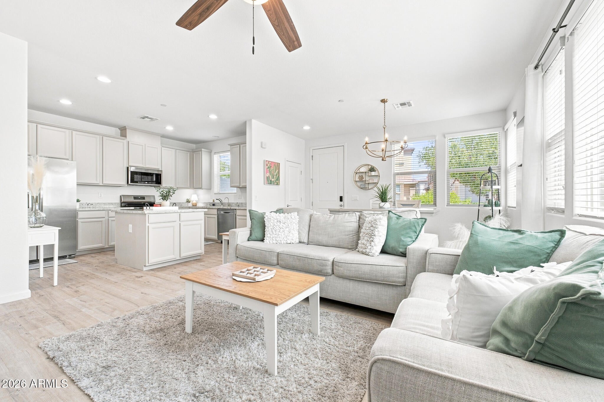 Fully Furnished, Gated End-Unit Townhome with Pool Access