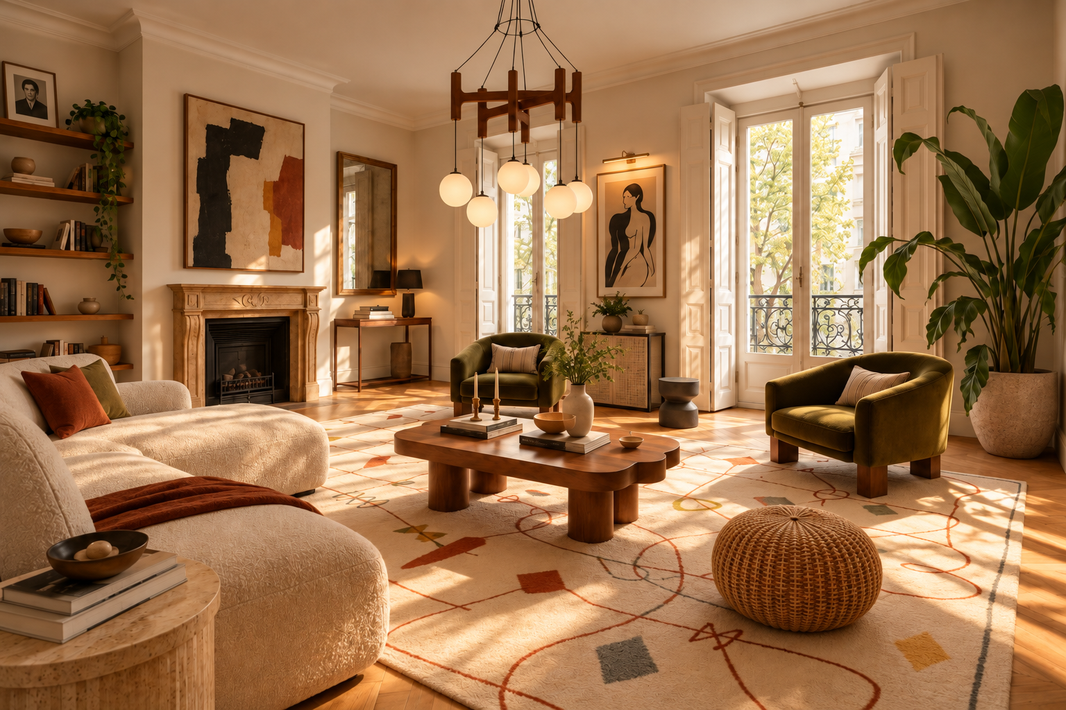 Exclusive property to renovate, with 3 balconies and a garage
