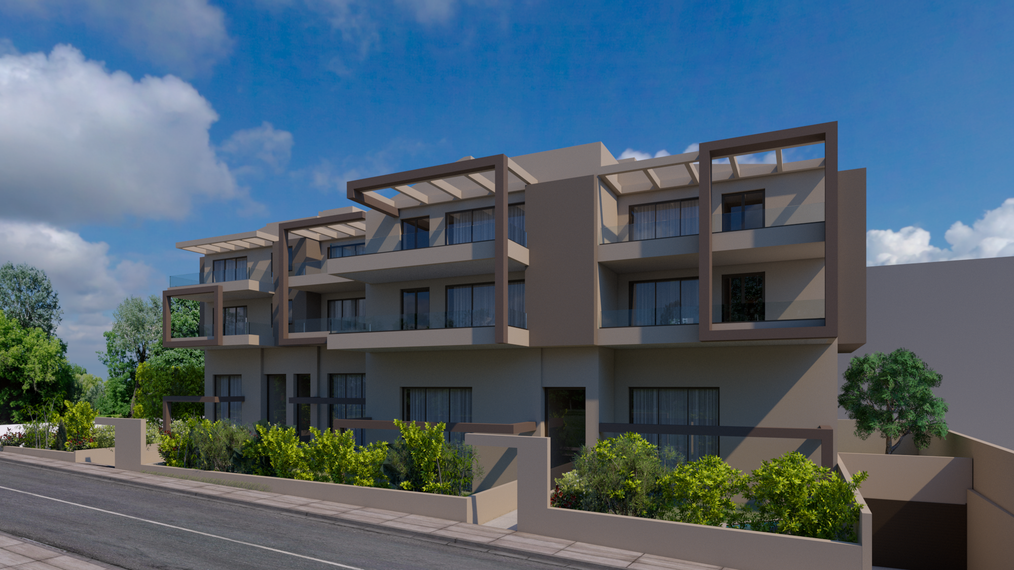 Under-construction 111 sq.m. apartment in Melissia