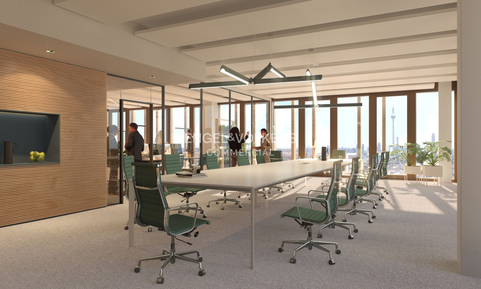 Repräsentatives Büro am Regierungsviertel