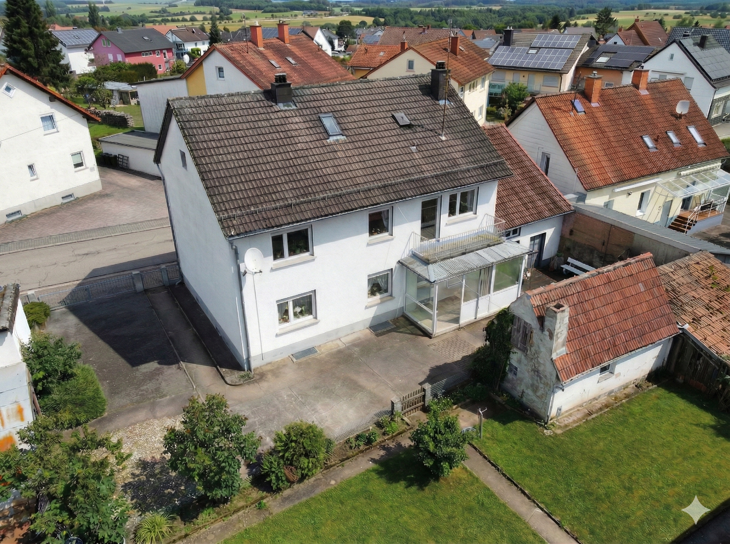 Gepflegtes Einfamilienhaus mit großem Garten zum Entfalten