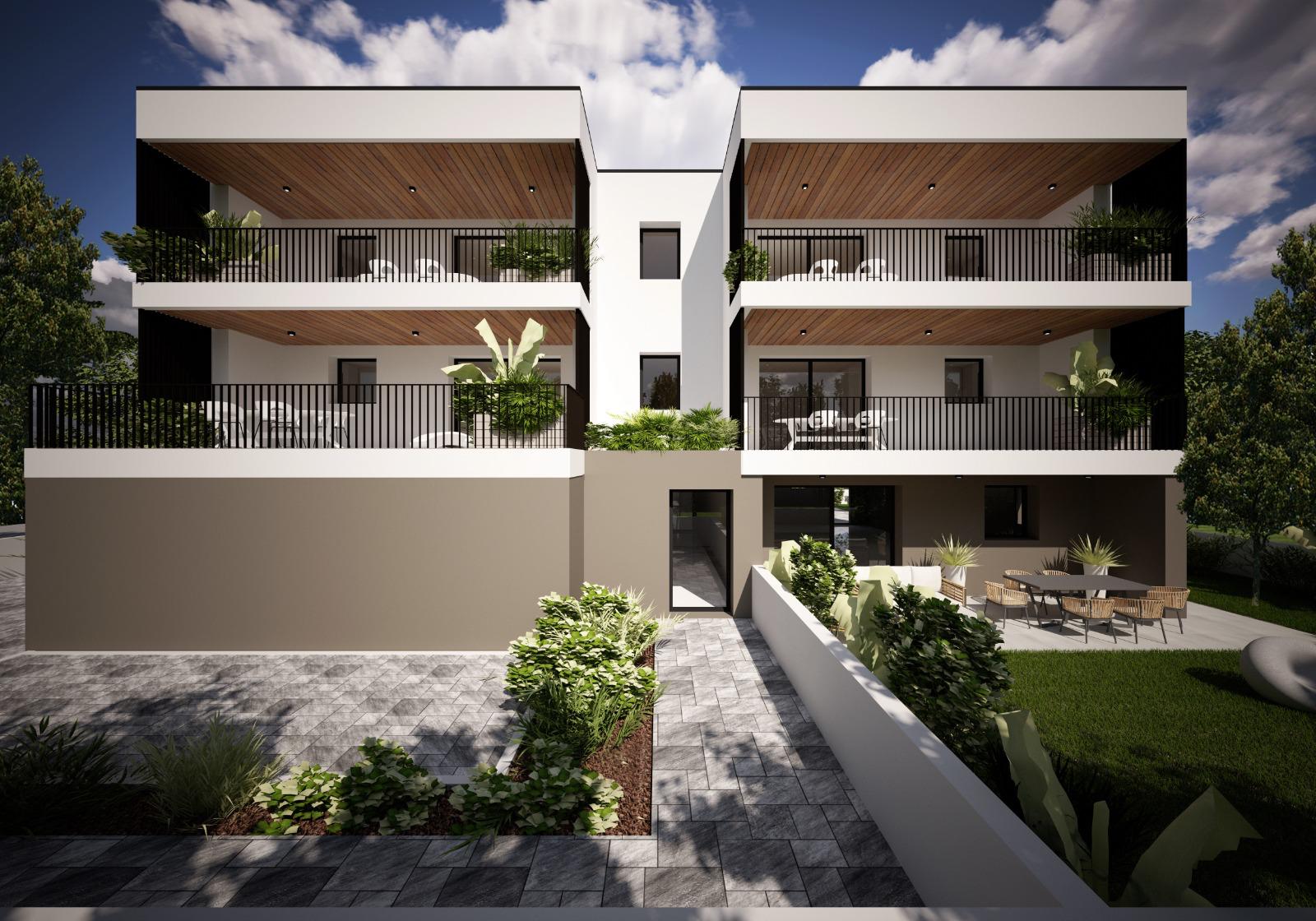 New, spacious three-room apartment in Jesolo Paese