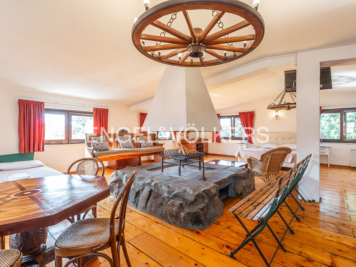Prestigious part of a property in a scenic area