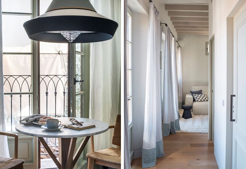 Townhouse with three apartments, roof terrace and elevator