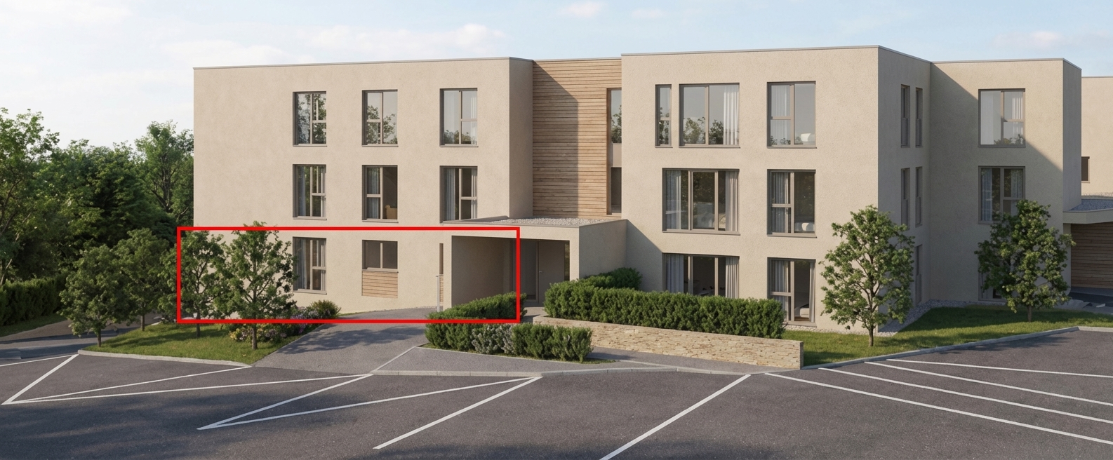 4-Zimmer Erdgeschoss Wohnung mit großzügigen Garten - KFW 40 QNG